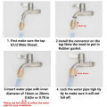Garden Hose Quick Connect Hose Fittings Water Hose Quick Connect Garden Hose Connectors Brass Leakproof Easy Connect. 