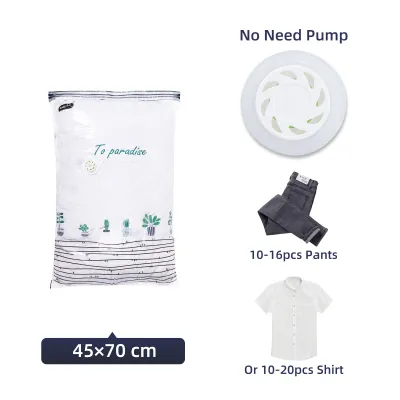 TAILI Vacuum Storage Space Saver Bags Jumbo Cube Blossom Compressing By Sitting No Tools Extra Large Vacuum Bags For Beddings Comforters Quilts Pillows Clothes Free Up 80% Space