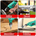 REAIM Impact Drill Electric Power Tools 32pcs Set barina drill set hammer drill bit with case 1100W. 