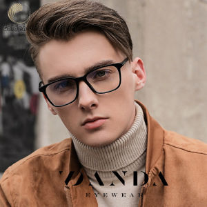 Glasses For Men Women New Fashion Retro Men Eyewear Glasses Mens Anti-blue Light Glasses TR90 Frame Plain Replaceable Lens Eyeglasses With Myopia Frame for Men Man Women
