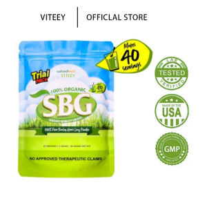 Salveo Barley Grass Powder 80g Trial Pack – 100% Pure Organic & Authentic (Capsule Jar SBG)