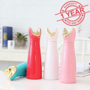 Elegant Cat FACE 420ml 316 Stainless Steel Thermal Flask