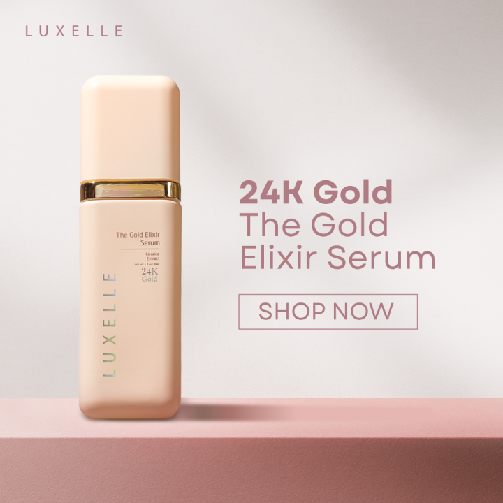 美容液 LUXELLE The Gold Elixir Serum Luxelle 24K GOLD The Gold Elixir Serum - Lazada | Lazada PH
