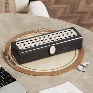 Cable Storage Box Dustproof Organizer Desktop Charger Tidying Winder Case Multifunction Hub Penyelaras Kabel