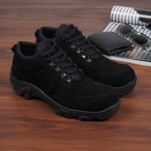 Sepatu Safety Pria Boots Safety Ujung Besi Larman  Sepatu Outdoor-Hiking Kerja Proyek Boots Safety Pria MURAH