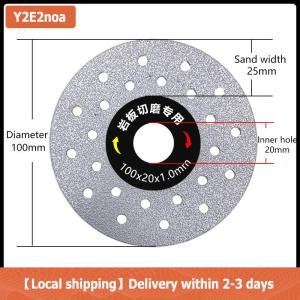 【Local shipping】 1PC Slabs Porcelain Ceramic Tile Marble Thin Cutting Blade Discs For Marble Machine Angle Grinder 4 100mm Diamond Dry Cutting Disc