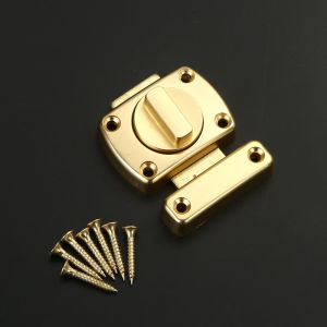Universal Door Lock Twist Lock Zinc Alloy Security Thicken Cast Barrel Bolt Slide Latch
