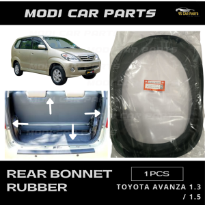 ModiCarparts Toyota Avanza 1.3 / 1.5 Rear Bonnet Rubber (ICHIKAWA) Getah Bonet Belakang Weatherstrip Boot Lid Rubber