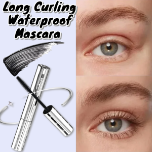 Longlasting Long Curling Waterproof Mascara Not Smudge Natural Long Curling Dense Eyelash Mascara