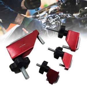4 Mảnh U Bolt kẹp ống mềm Kit thích hợp cho ô tô nhiên liệu dòng ống Phanh và hệ thống sưởi ấm với hợp kim xây dựng