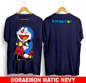 KAOS DORAEMON DEWASA DAN ANAK FANTASIA COTTON 24s