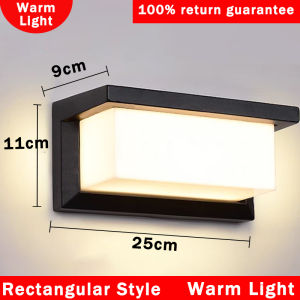 LED Wall Lamp 25W Outdoor Waterproof Lighting IP66 Wall Light Indoor