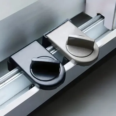 Sliding Sash Stopper Cabinet Locks Straps Doors Security Anti-theft lock Window Sliding Door Baby Kids Child Safety Doors Lock