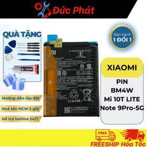 PIN THAY THẾ MI BM4W / Mi 10T LITE / Note 9Pro-5G ( Tặng keo dán và bộ sửa)