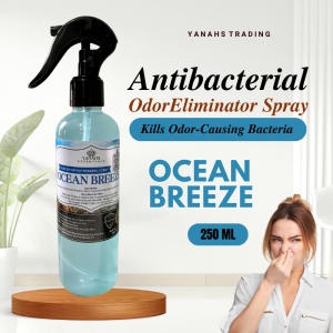 Ocean Breeze Air Freshener Spray Antibacterial | Room Toilet & Fabric Odor Eliminator