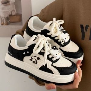 Loveoff school season little white shoes children summer new breathable sports shoes with skirts students versatile casual shoes