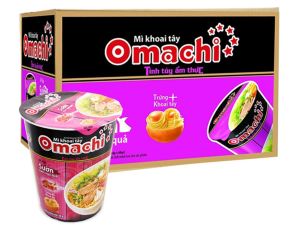 Mì ly ăn liền OMACHI sườn hầm ngũ quả 72g