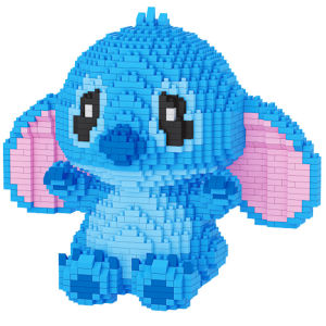 Ready Stock Toys Kids Cartoon Stitch Diamond Nano Block Mirco Mini Lego Cartoon Toy