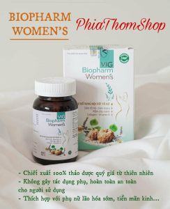 [HCM] Vig biopharm womens plus - Cải Thiện Nội Tiết Tố