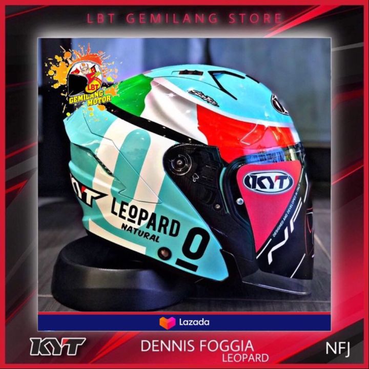 Kyt Helmet Leopard Helmets Any Good KYT TT Course Jaume Masia