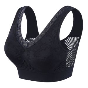 Moms Large Size Bra For Middle-Aged Women Breathable Steel Ring Beautiful Back Mother Underwear