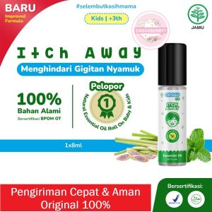 Cessa Bugs Away BABY / KIDS - Cessa ITCH AWAY BPOM OT Obat Anti Nyamuk Bayi Essential Oil Natural