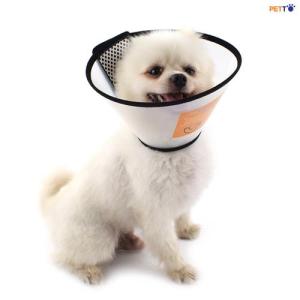 Orgo - Vòng chống liếm cho chó mèo (Đủ size) Dùng khi xịt thuốc ve rận thuốc ghẻ chó mèo / Loa chống cắn chó mèo