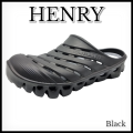 Duralite 'Henry' Men's Lightweight and waterproof Non-Slip rubber mules. 
