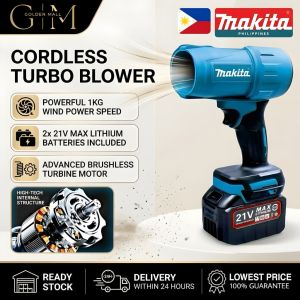 🔥10.10 MEGA SALE🔥 Makita Cordless Turbo Blower Powerful High Airflow for Dust Leaves & Car Cleaning | Lightweight Rechargeable & Portable | Limited Stock + 5-Year Warranty