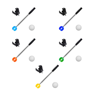 Golf Ball Scooper Portable Golf Ball Retrievers Stainless Steel Telescopic Ball Pickers Training Tool for Golf Player