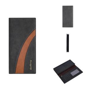 BAELLERRY C3057 Dompet Pria Panjang RFID Protect Bahan Kulit PU Leather Premium BAEOS
