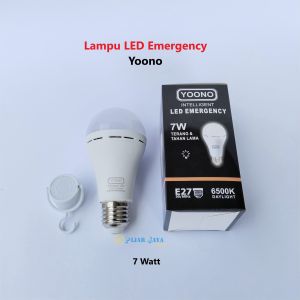 Lampu LED Emergency YOONO 7 9 12 15 Watt Lampu Darurat Lampu Magic Lampu Otomatis Nyala Putih