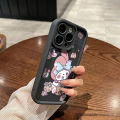 MHKEID Casing Hp OPPO A18 A38 A2x Case pola sanrio desain baru perlindungan Kesing lensa kamera genggam silikon Softcase. 
