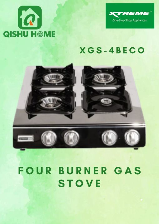 XTREME Four Burner Gas Stove XGS4BECO Lazada PH