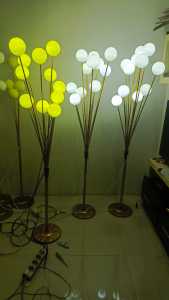 Stending Lampu Bola Cabang 11 dengan 11 Cabang untuk Pencahayaan Luas Ideal untuk Ruang Tamu Kantor atau Ruang Kerja