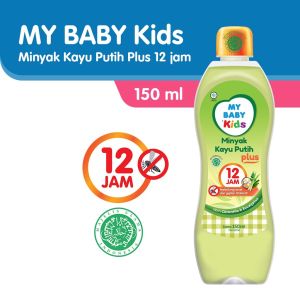 My Baby Kids Minyak Kayu Putih Plus 150ml 90ml 60ml || Minyak Kayu Putih Anak Anti Nyamuk 12 Jam