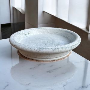 กระถางดินเผาทรงตรง ขนาด 17 x 18 cm.