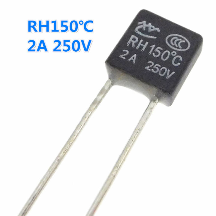 20pcs RH150℃ 2A / 250V RH 150 thermal fuse square fan motor motor ...