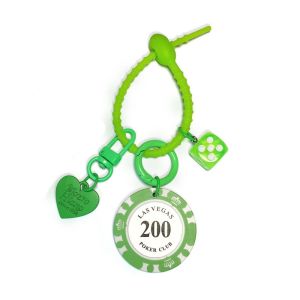 YHDFX ซิลิโคนทำจากซิลิโคน พวงกุญแจชิปนำโชค สโมสรเล่นเกม บล็อกจำนวน จี้ชิปลาสเวกัสซีรีส์ จี้กระเป๋าเป้สะพายหลัง สร้างสรรค์และสร้างสรรค์ ที่ใส่กุญแจแบบเศษกลม ผู้หญิงผู้หญิงผู้หญิง