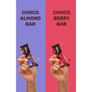 Max Protein Bars Dual Flavor (Pack of 2) Healthy & Yummy โปรตีนบาร์ ขนมโปรตีนสูง ขนมคลีน แบบแพ็คคู่ 2 รสชาติ รสช็อคโกเบอรรี่ รสช็อคโกอัลมอนด์ อร่อย ดีต่อสุขภาพ!!