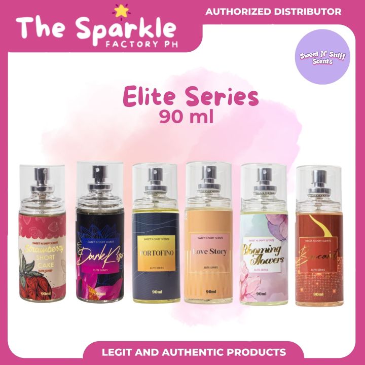 Authentic Sweet 'N Sniff Elite Series Perfume 90 ml 10 ml Travel