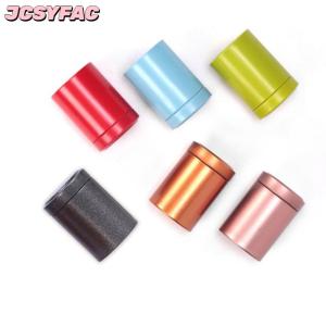 JCSYFAC Nhôm lưu trữ cà phê lon trà lá container xách tay Organizer