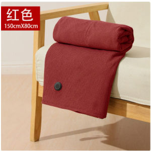 USB Heated Blanket Shawl Wearable Electric Heating Blanket Cordless Heated Throw for Home Office Sofa Warm