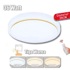 STARLIGHT Lampu LED Plafon 3 Warna 36 Watt/ Ceilling Lamp / Lampu Plafon Rumah Untuk Ruang Tamu/Kamar Tidur/Dapur / Lampu Hias Rumah Minimalis LED