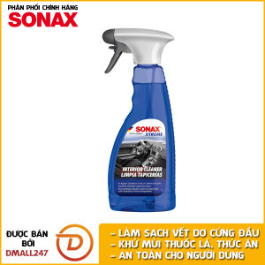 Chai xịt khử mùi và làm sạch nội thất xe Interior Cleaner Xtreme Sonax 221241 500ml - Tẩy sạch vết bẩn cứng đầu tác dụng nhanh chóng và hiệu quả - Dmall247