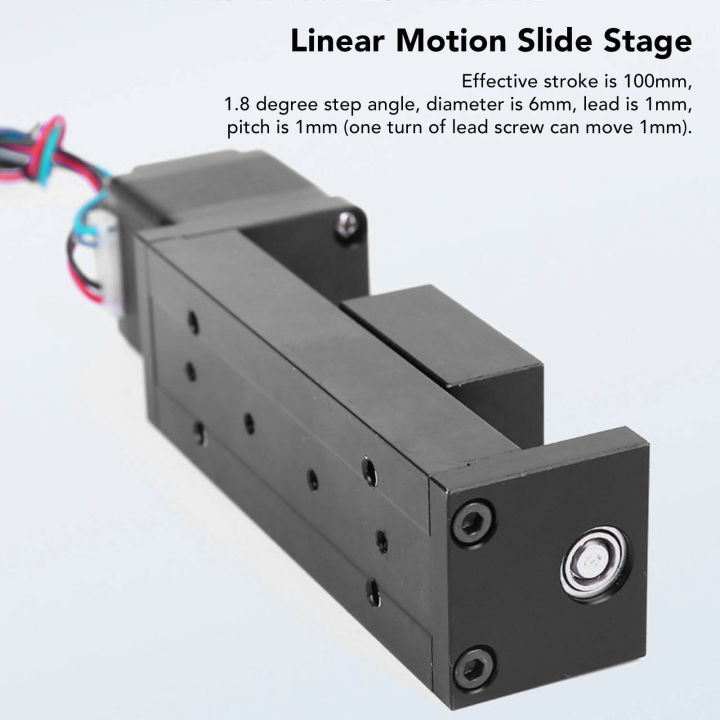 Linear Rail Guide Manual Slide Stage Linear Stage Actuator 28 Stepper T ...