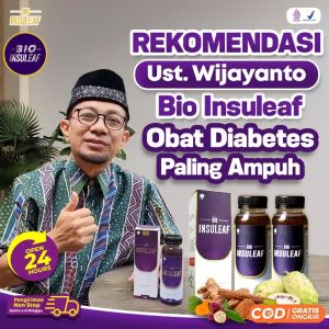 BIO INSULEAF Obat Diabetes ORI 100% - Official Store Partner - Herbal Cair Gula Darah Original