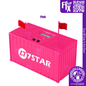 FunTechX Digital Money Jar Container Piggy Bank Cute Tabung Digital Container LCD Screen Syiling Malaysia Coins