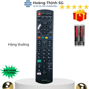 Remote điều khiển tivi Panasonic RM-L1378 điều khiển TV Panasonic các dòng tivi SMART /LED/ LCD - Tặng kèm pin
