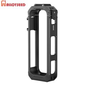 Insta360 X5 Protective Camera Cage with Magnetic Quick Release Durable Aluminum Frame and Anti-Slip Surface for Secure Handling